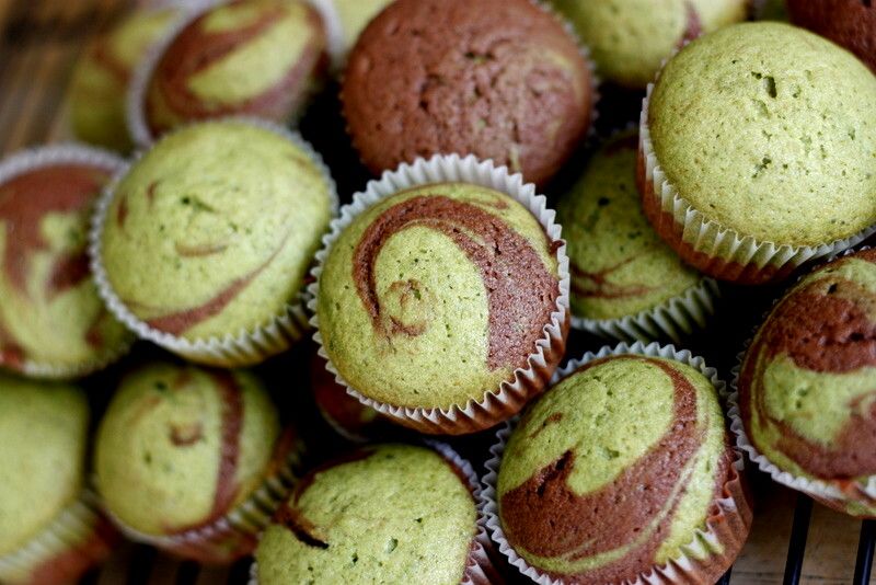 Bánh muffin Matcha Bánh muffin Matcha